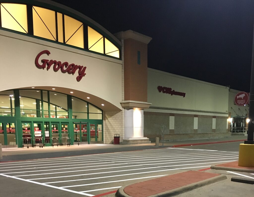 retail pressure washing and striping