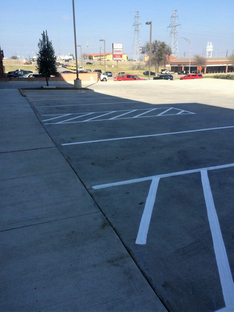 Minimize Commercial Liability with Parking Lot Line Striping