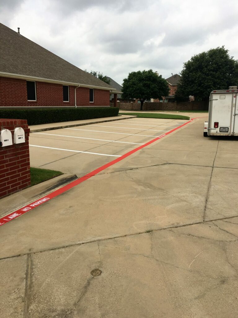 Why Faded Fire Lane Markings Put Your Business at Risk: What Every DFW Property Owner Needs to Know