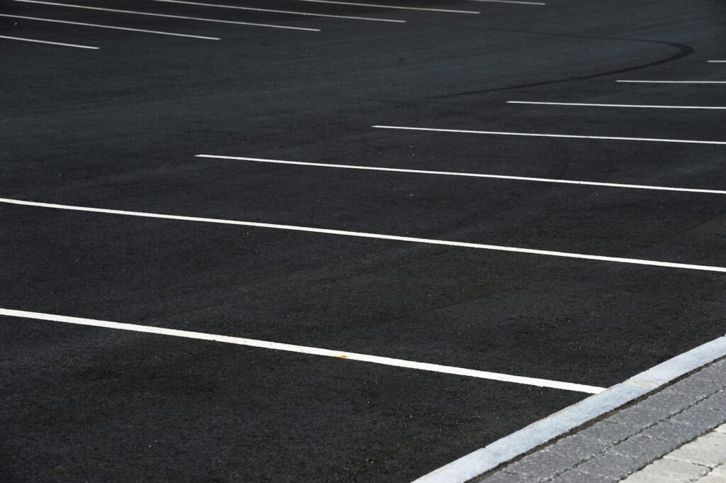 parking lot striping